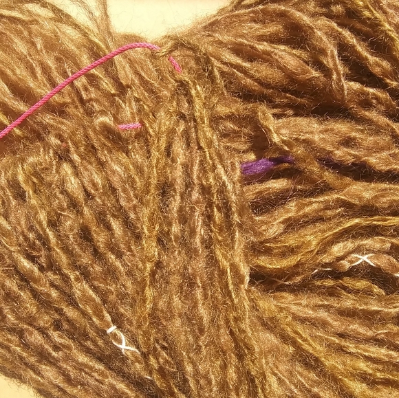 Long ash brown knotty dreadlock extensions - Picture 2 of 8